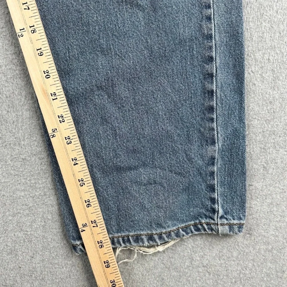 Vintage Y2K Levi's 550 Mens Relaxed Fit‎ Blue Jeans Size 34x30 Distressed Rodeo